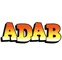 Adab sunset logo