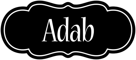 Adab welcome logo