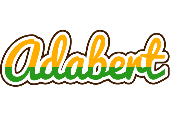 Adabert banana logo