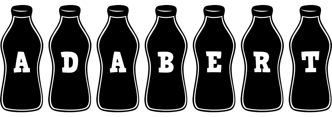 Adabert bottle logo