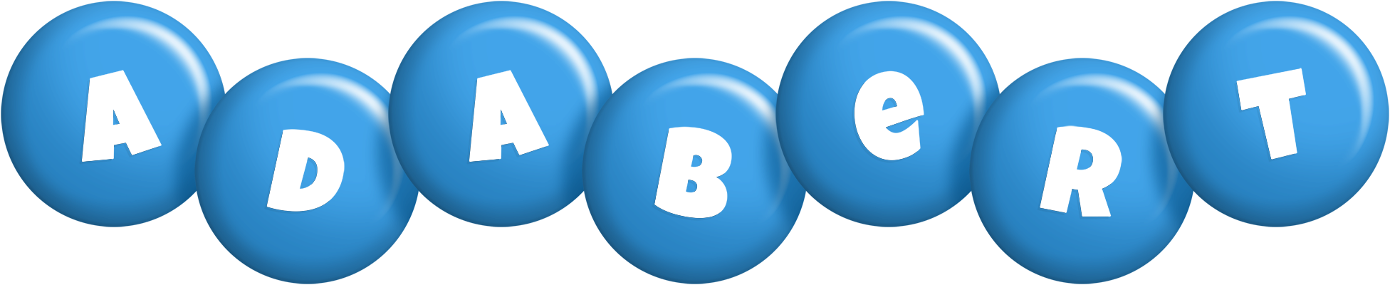 Adabert candy-blue logo