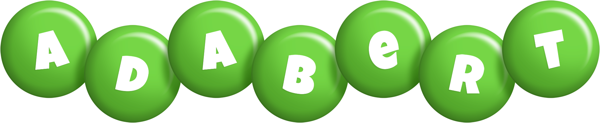 Adabert candy-green logo