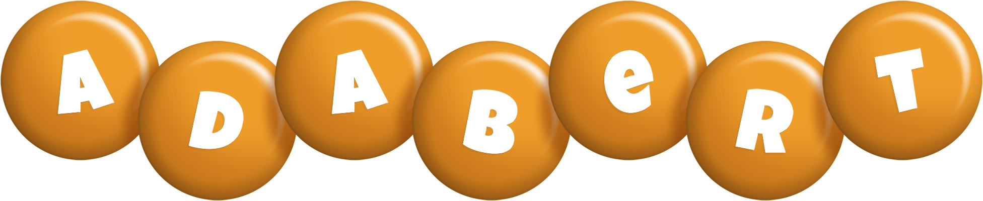 Adabert candy-orange logo