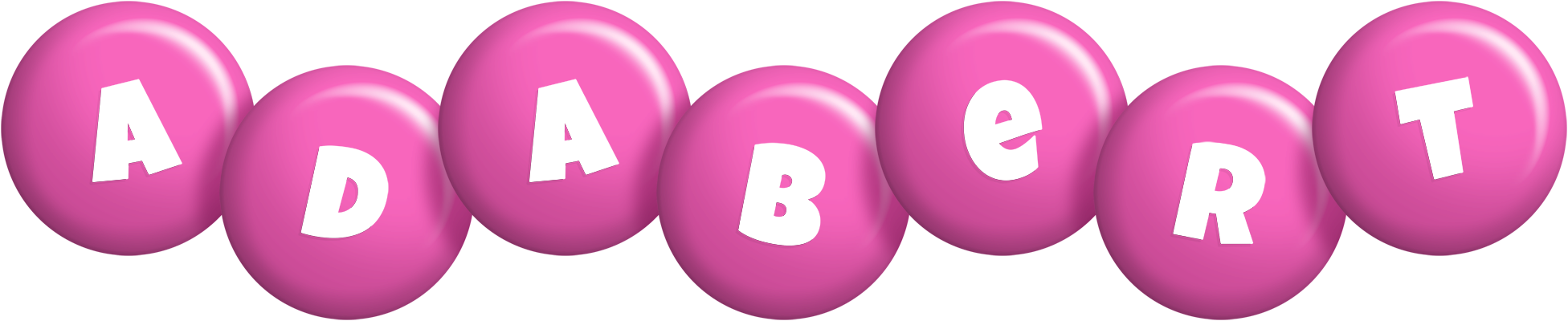 Adabert candy-pink logo