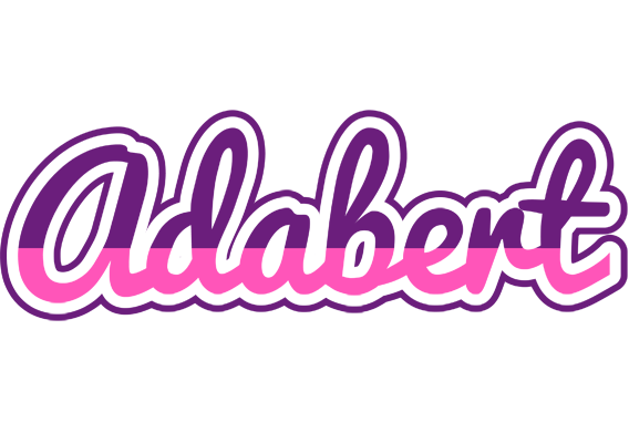 Adabert cheerful logo