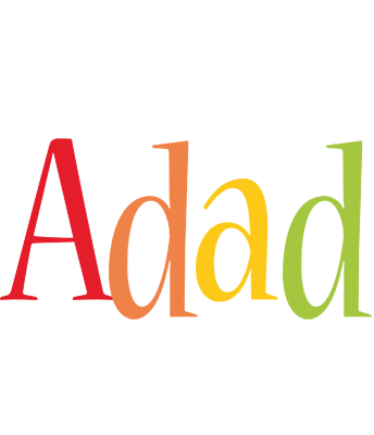 Adad birthday logo