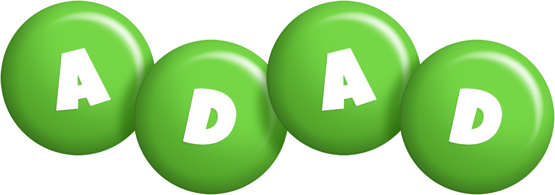 Adad candy-green logo