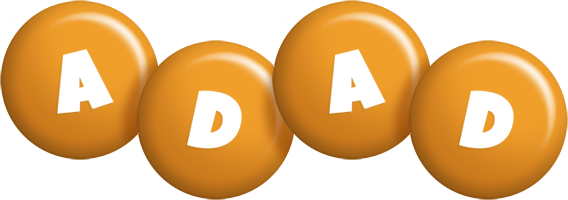 Adad candy-orange logo