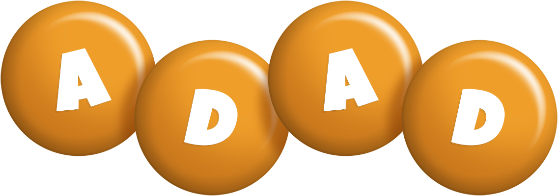 Adad candy-orange logo
