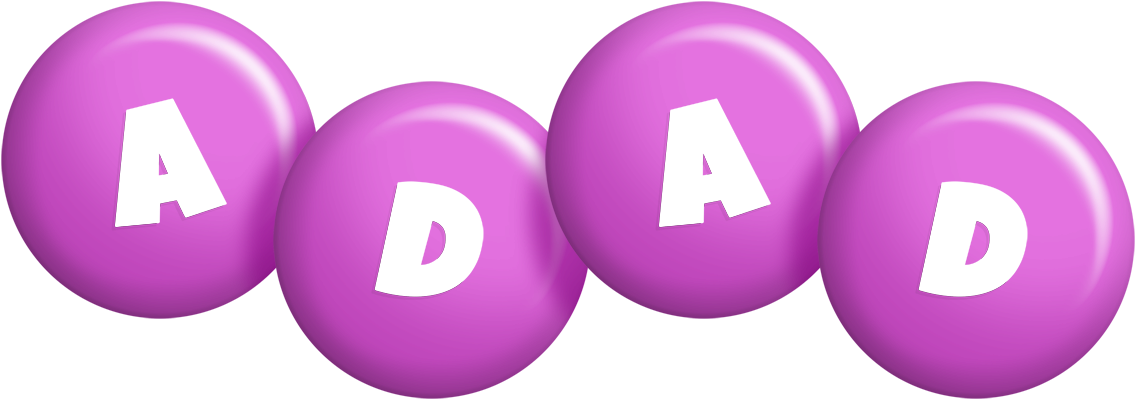 Adad candy-purple logo