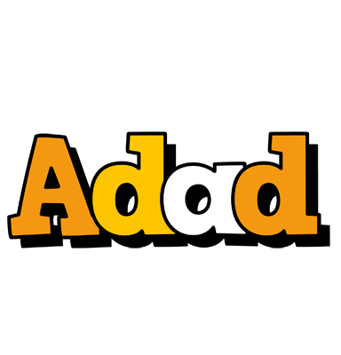 Adad cartoon logo