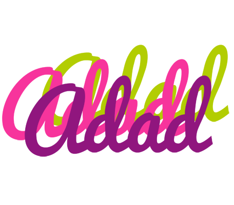 Adad flowers logo
