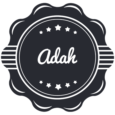 Adah badge logo