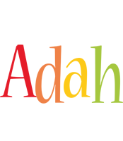 Adah birthday logo