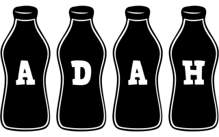 Adah bottle logo