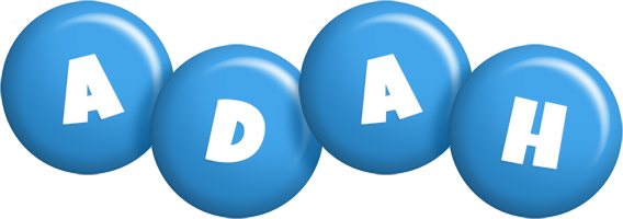 Adah candy-blue logo