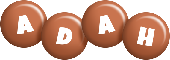 Adah candy-brown logo