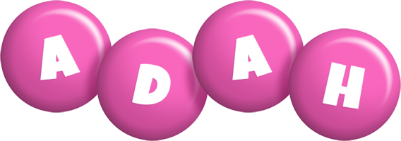 Adah candy-pink logo