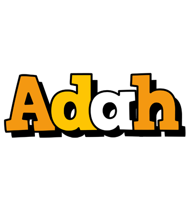 Adah cartoon logo