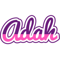 Adah cheerful logo