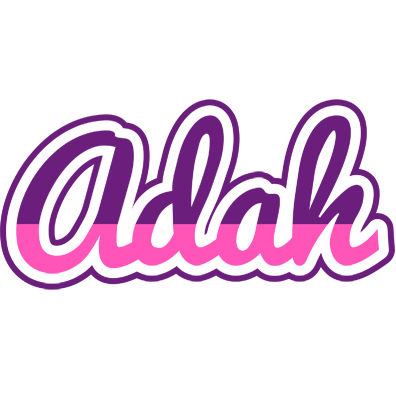 Adah cheerful logo