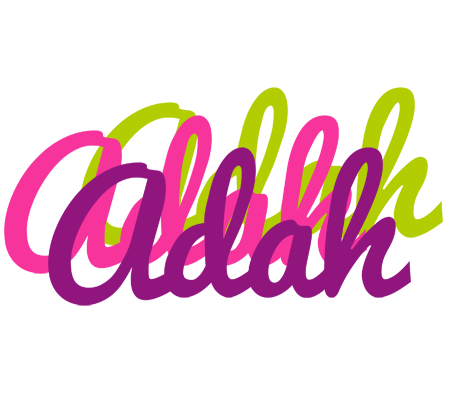 Adah flowers logo
