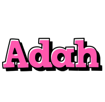 Adah girlish logo