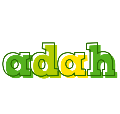 Adah juice logo