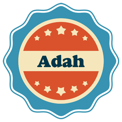 Adah labels logo