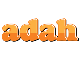 Adah orange logo