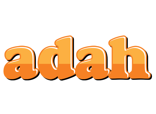 Adah orange logo
