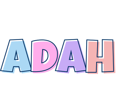 Adah pastel logo