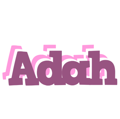 Adah relaxing logo