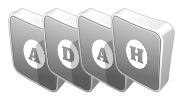 Adah silver logo