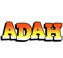 Adah sunset logo