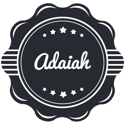 Adaiah badge logo