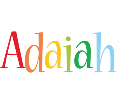 Adaiah birthday logo