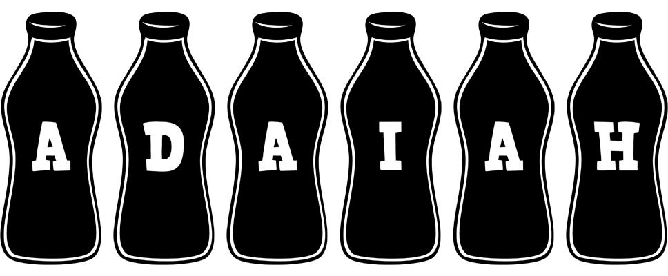 Adaiah bottle logo