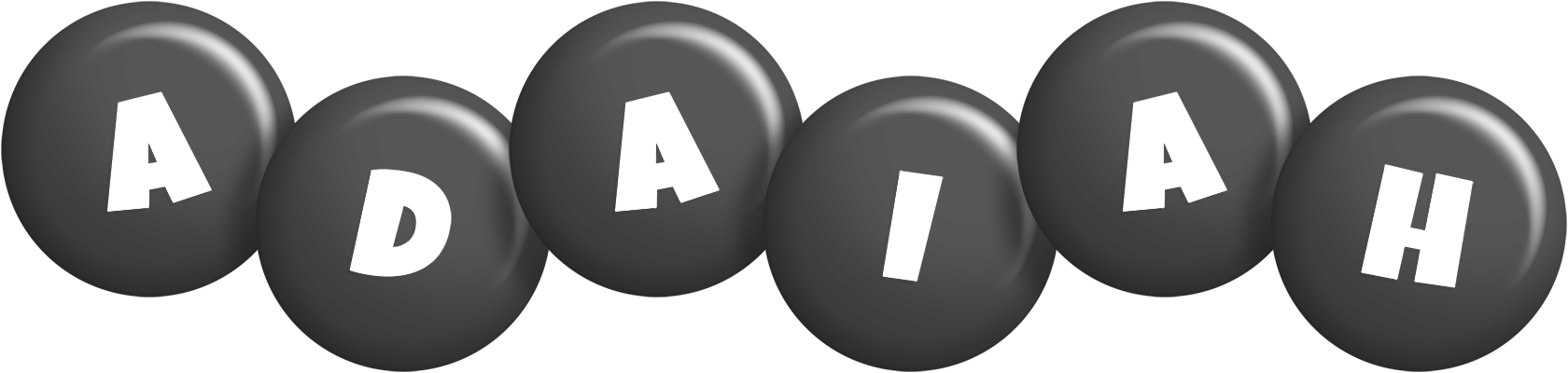 Adaiah candy-black logo