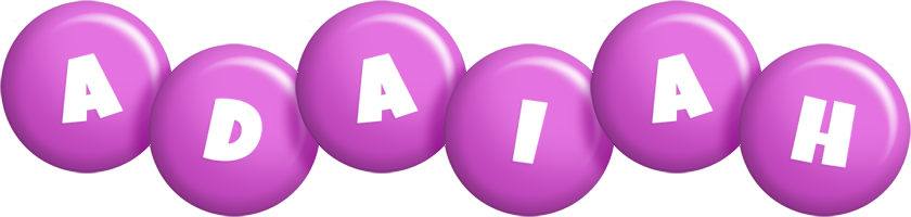 Adaiah candy-purple logo