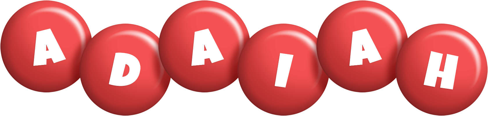 Adaiah candy-red logo