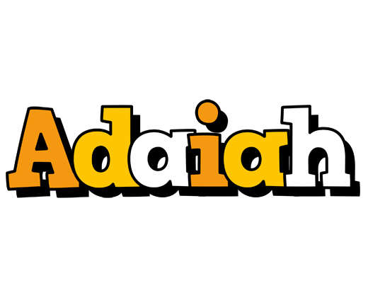 Adaiah cartoon logo