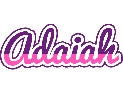 Adaiah cheerful logo