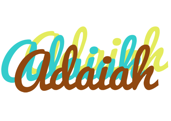 Adaiah cupcake logo