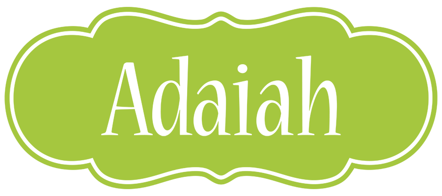 Adaiah family logo