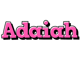 Adaiah girlish logo