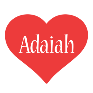 Adaiah love logo