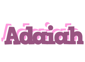 Adaiah relaxing logo