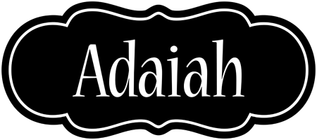 Adaiah welcome logo