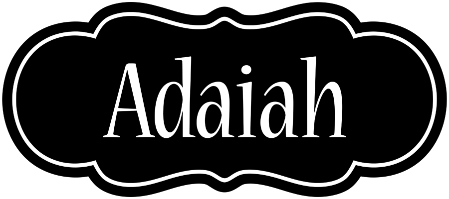 Adaiah welcome logo